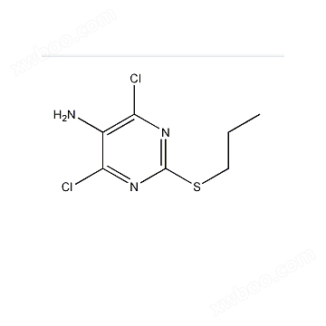 4,6-二氯-5-氨基-2-丙硫基嘧啶