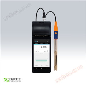 Asidometer mudah alih skrin sentuh warna