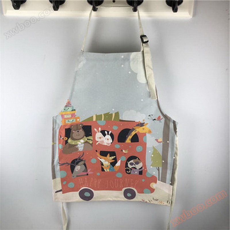 포켓 명절 앞치마